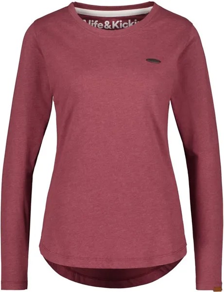 Лонгслив alife and kickin LeaAK A, фиолетовый