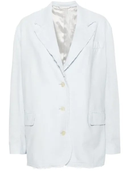 Acne Studios однобортный пиджак, синий