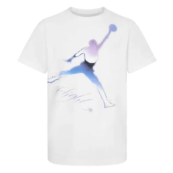 Подростковая футболка Jumpman Flight Chrome Short-Sleeve Tee