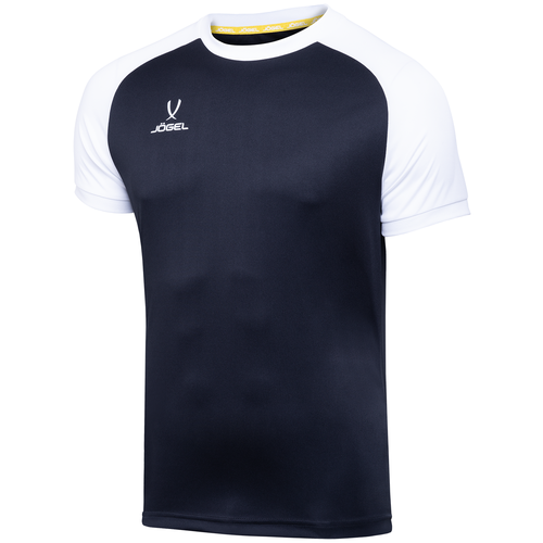 Футболка футбольная Jogel Camp Reglan Jft-1021-061, черный/белый (Xxxl)