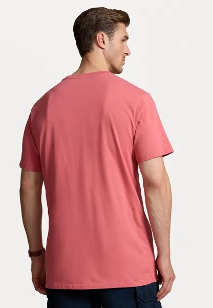 Базовая футболка JERSEY CREWNECK T-SHIRT Ralph Lauren, розовый