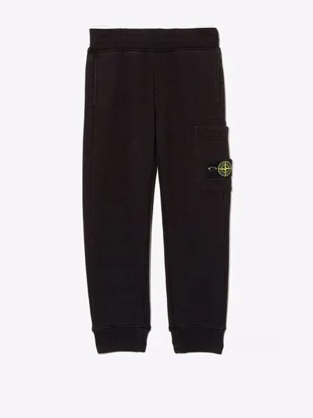 Stone Island Junior спортивные брюки с нашивкой-логотипом