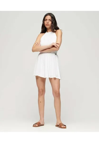Повседневное платье VINTAGE EMBROIDERED MINI Superdry, белый