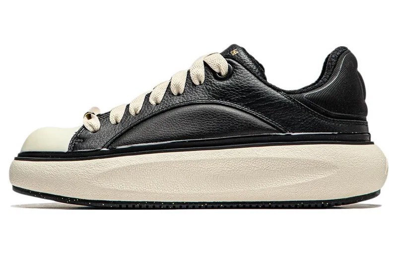 Кроссовки LiNing Yun You C4D Lifestyle Shoes Women's Low-top Black/White, черный/белый