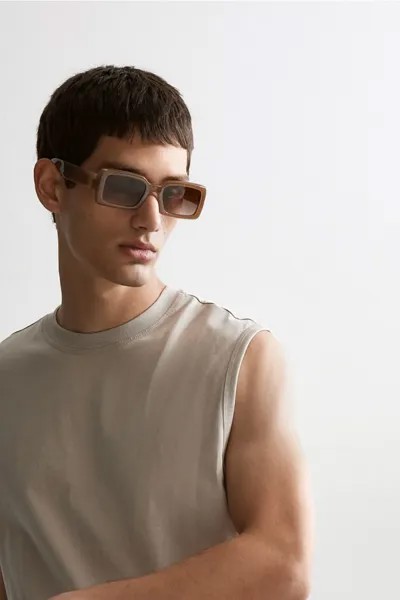 Майка coolmax стандартной посадки H&M, бежевый