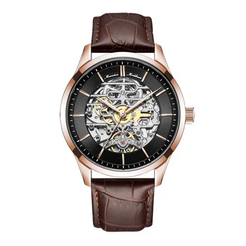 Наручные часы Mikhail Moskvin Elegance Наручные часы Угличский ЧЗ Mikhail Moskvin Elegance 1507S3L5, коричневый, черный