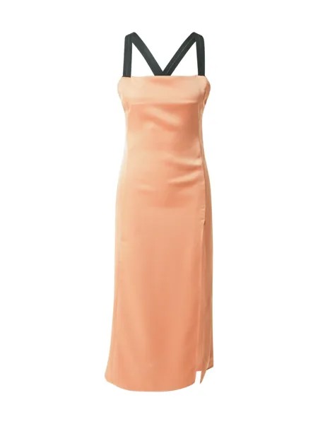 Коктейльное платье PINKO MACADAMIA, светло-оранжевый