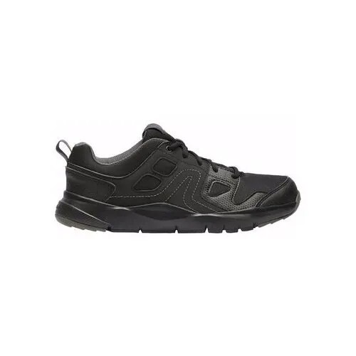 Кроссовки для активной ходьбы мужские HW 100 черные , размер: 42, цвет: Черный/Антрацитовый Серый NEWFEEL Х Decathlon