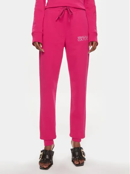 Спортивные брюки стандартного кроя Versace Jeans Couture, розовый
