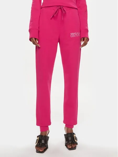 Спортивные брюки стандартного кроя Versace Jeans Couture, розовый