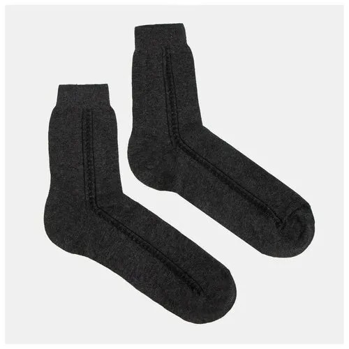 Носки Collorista, размер 29, серый, черный