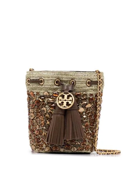 Tory Burch сумка-ведро Fleming размера мини