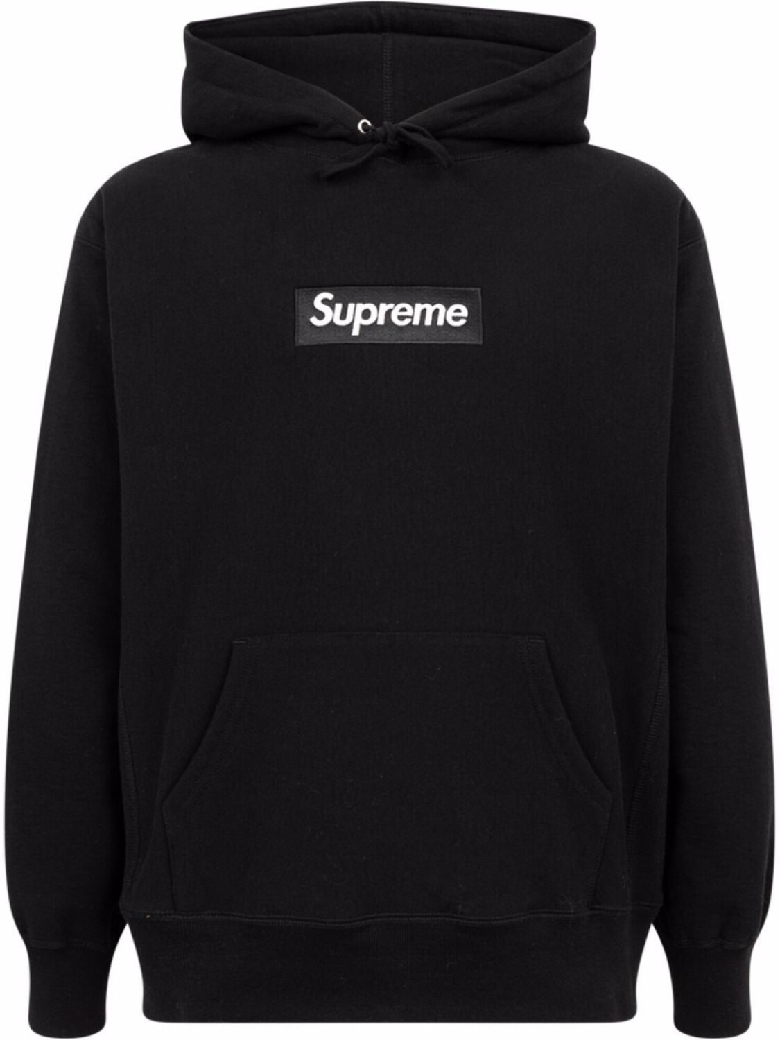 Худи с логотипом Supreme, черный