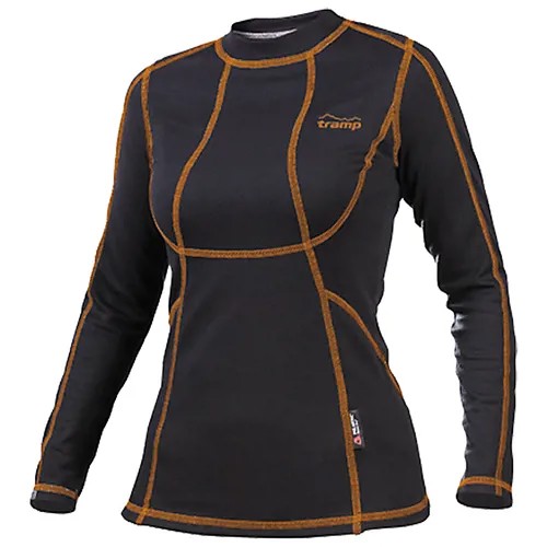 Tramp футболка с длинным рукавом женская Fast Dry (черный) / S
