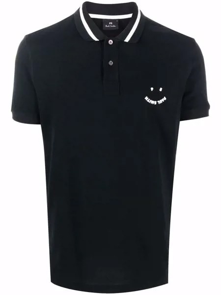 PS Paul Smith рубашка поло с логотипом Happy
