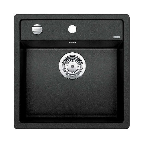 Врезная кухонная мойка 51.5 см Blanco Dalago 5 Silgranit PuraDur 518521 антрацит