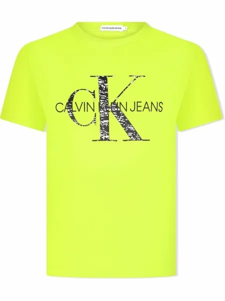 Calvin Klein Kids футболка с логотипом