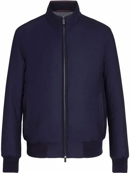 Ermenegildo Zegna бомбер с высоким воротником