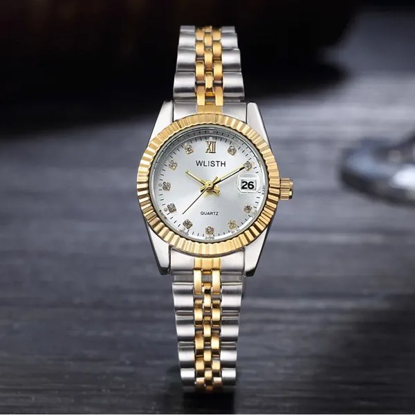 2020 Женщины Кварцевые наручные часы Топ Бренд Роскошь Знаменитые часы Дамы Часы Календарь Часы Коробка