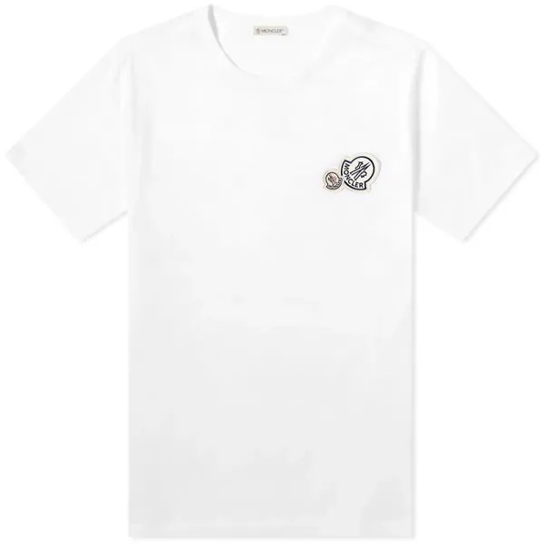 Футболка Moncler Double Badge Tee