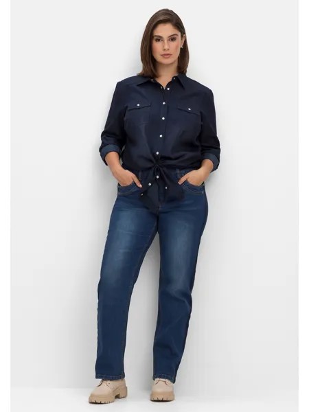 Джинсы sheego, цвет blue Denim