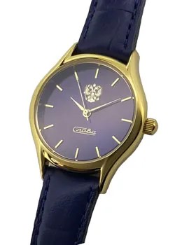 Российские наручные  женские часы Slava 1129115-2035. Коллекция Патриот