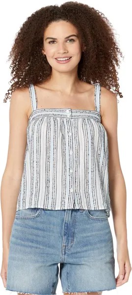 Топ Michael Stars Jess Striped Tank, цвет Admiral Multi