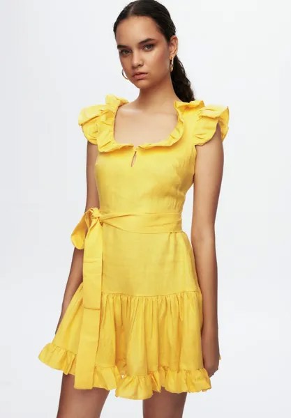 Летнее платье adL, желтый