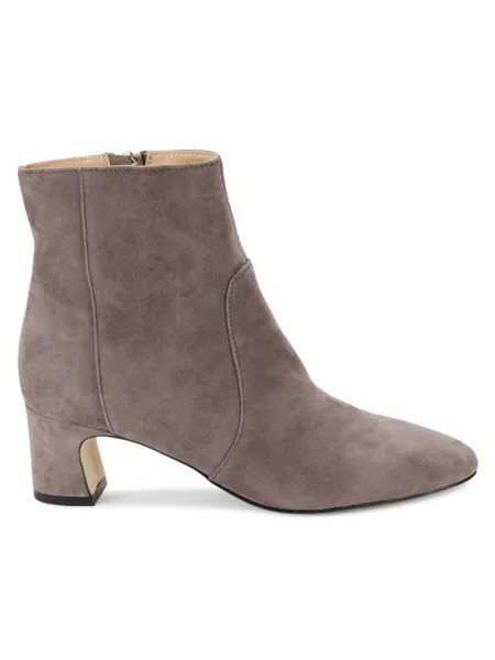 Замшевые ботильоны Bruno Magli, цвет Mink Suede