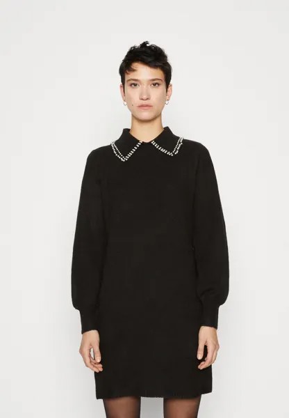 Платье JDY JDYAUBRAY LIFE PEARL DRESS, цвет black/white
