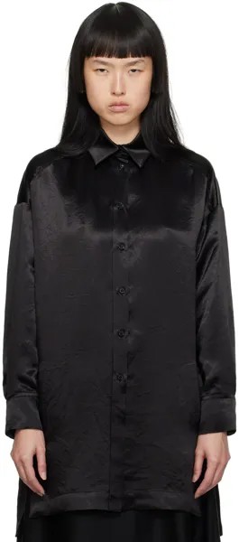 Черная рубашка Басио Max Mara Leisure