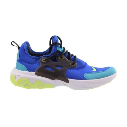 Nike React Presto (GS) Большие детские кроссовки Athletic Hyper Blue-Green BQ4002-403