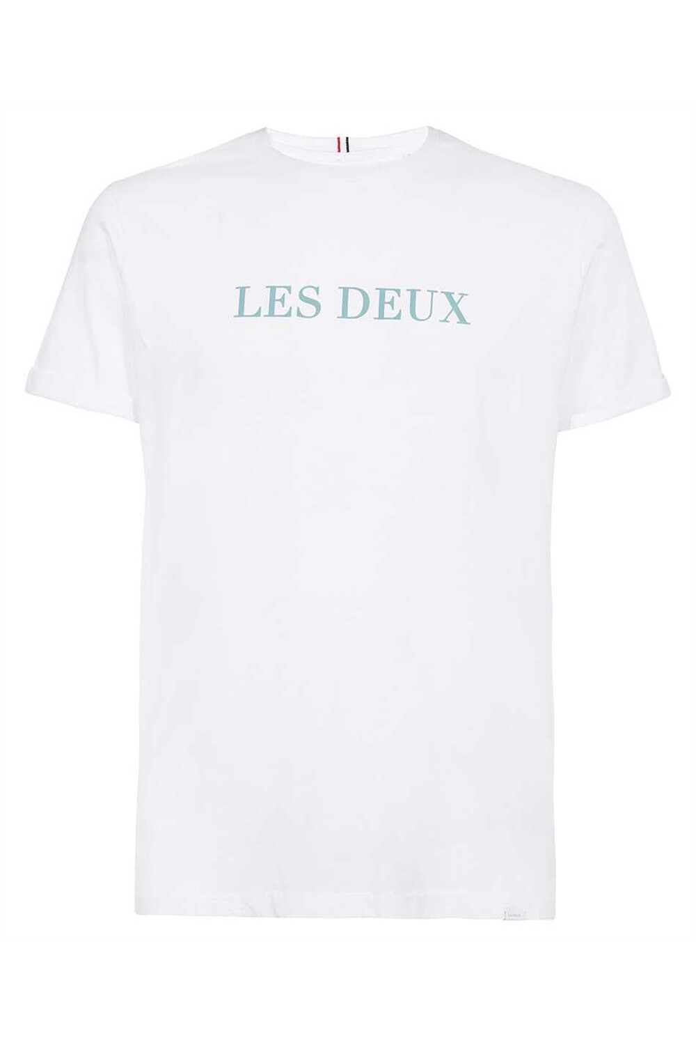 Хлопковая футболка с логотипом Les Deux, белый