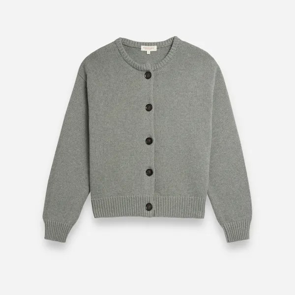 Демили Нью-Йорк Шиванна кардиган свитер J.Crew, серый