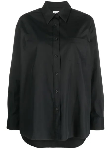 Filippa K рубашка Sammy с длинными рукавами, черный