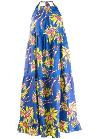 Mira Mikati платье-трапеция с узором