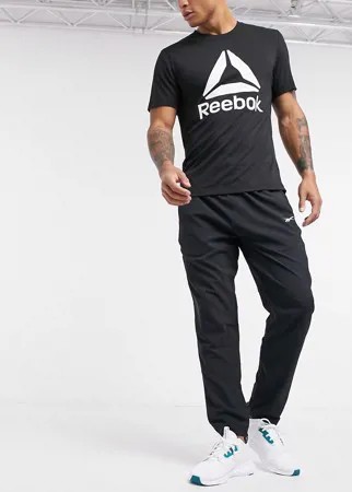 Черные джоггеры Reebok Training-Черный цвет