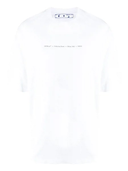 Off-White футболка с логотипом