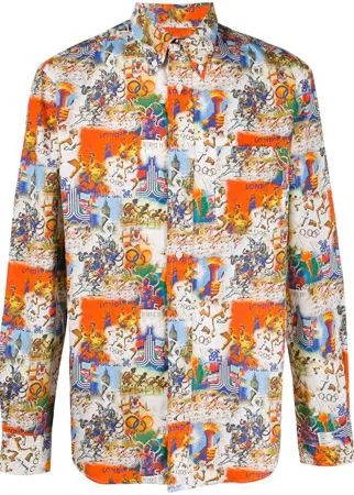 Gitman Vintage рубашка Summer Olympics