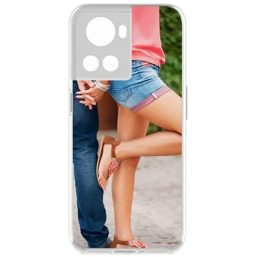 Чехол-накладка Krutoff Clear Case Босоножки женские для OnePlus 10R