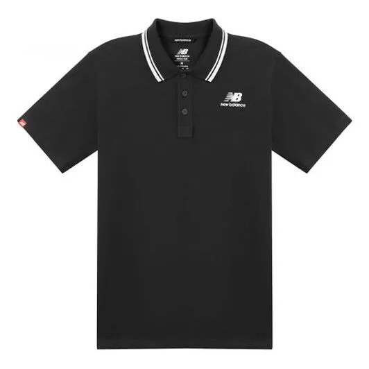 Рубашка поло классические Рубашка поло с коротким рукавом New Balance, черный