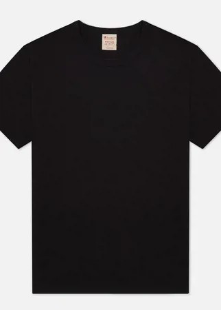 Мужская футболка Champion Reverse Weave Classic Crew Neck Premium, цвет чёрный, размер XL