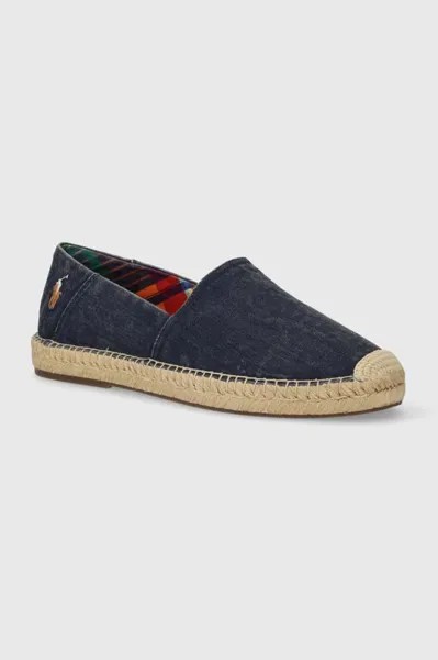 Эспадрильи Cevio Slip Polo Ralph Lauren, темно-синий