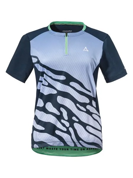 Спортивная футболка Schöffel Fahrradtrikot Proud, темно синий
