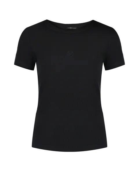 Базовая приталенная футболка, черная Dan Maralex