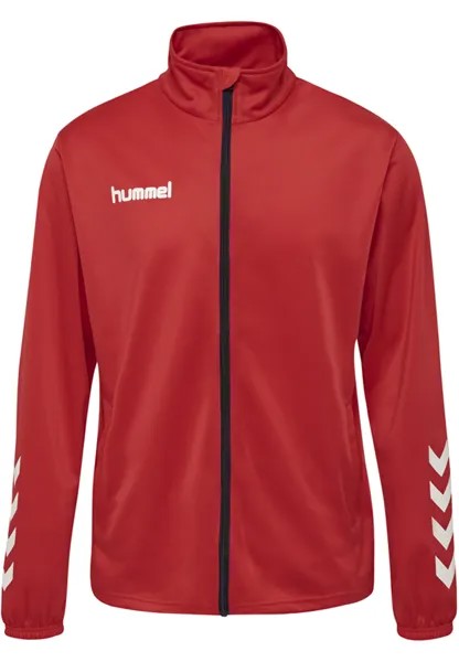 Толстовка Hummel Set Hmlpromo Kids Poly Suit, цвет TRUE RED/MARINE