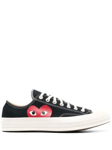 Comme des Garçons кеды Chuck Taylor All Star '70 Low из коллаборации с PLAY, черный