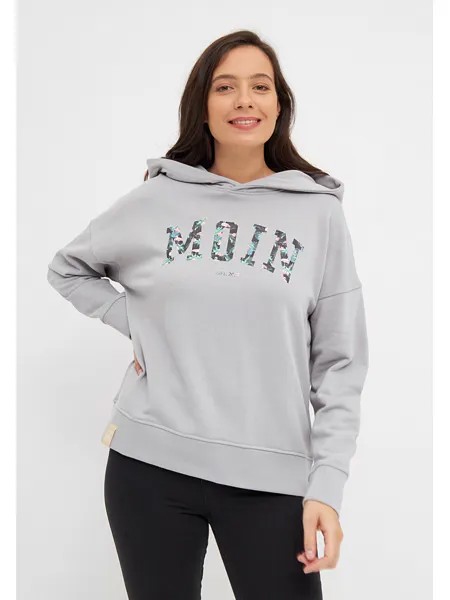 Толстовка Derbe Hoodie, светло-серый