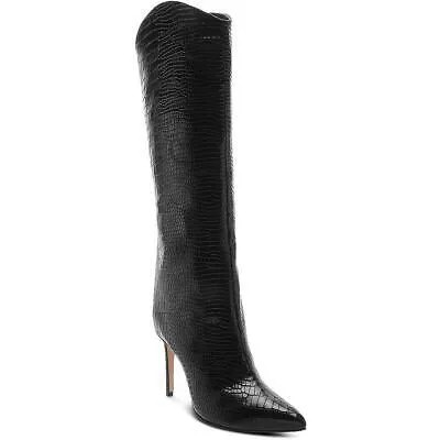 Женские сапоги до колена Schutz Maryana на черном каблуке, размер 6, средний (B,M) BHFO 5530