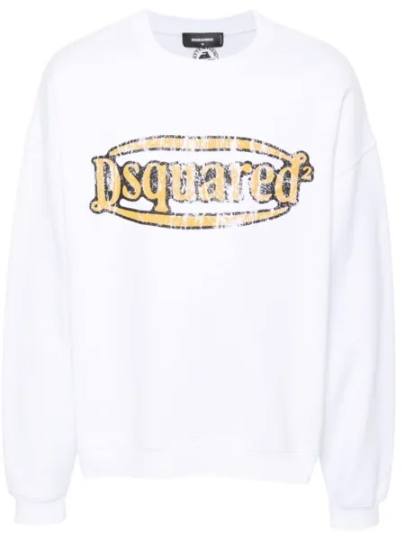Dsquared2 толстовка с логотипом, белый
